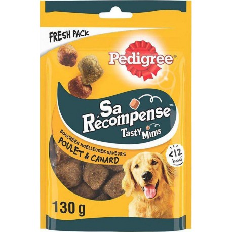 PEDIGREE Sa récompense Gâteaux pour Chien saveur Poulet et Canard 130g