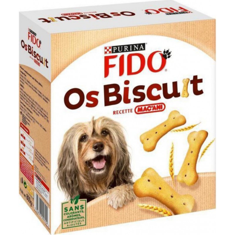 Biscuits Os pour chien adulte Ti'Croq 500g CANAILLOU- KIBO