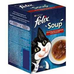 FELIX Soupe Sélection de la Campagne x6 48g