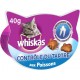 WHISKAS Friandises pour chats Contrôle du tartre aux Poissons 40g