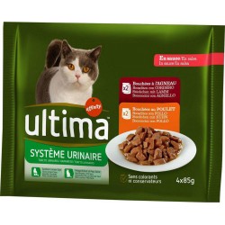 ULTIMA Chat Système Urinaire 4X85gr