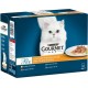 Gourmet Sachets Perle Les Filettines avec Viandes et Poissons pour Chats -12x85g