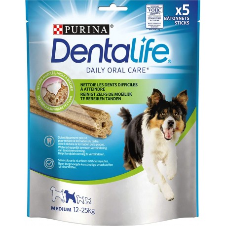 DENTALIFE MEDIUM x5 115g