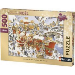 Puzzle L'arrivée du Père Noël