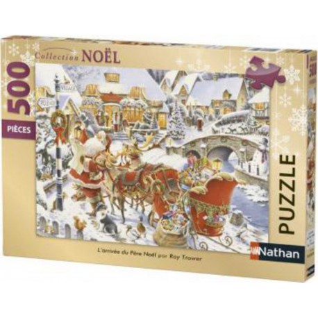 Puzzle L'arrivée du Père Noël