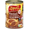 Zapetti Ravioli Bolognaise Riche en Boeuf 400g