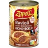 Zapetti Ravioli Bolognaise Riche en Boeuf 400g (lot de 3)