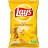 Lay’s Chips Saveur Moutarde Pickles 130g (lot de 10)