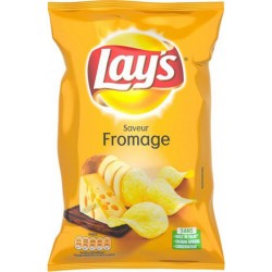 Lay’s Chips Saveur Fromage 130g (lot de 10)