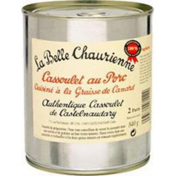 La Belle Chaurienne Cassoulet au porc cuisiné à la graisse de canard 840g