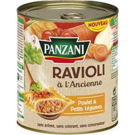 PANZANI Ravioli Poulet à l'ancienne 800g