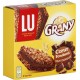 LU Grany Coeur Fondant Tout Chocolat 120g (lot de 6)