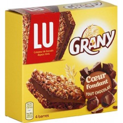 LU Grany Coeur Fondant Tout Chocolat 120g (lot de 6)