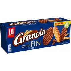 LU GRANOLA Extra Fin Chocolat au Lait (lot de 6)