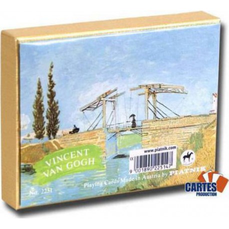 Piatnik Vincent Van Gogh 2 jeux de 52 cartes