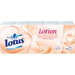 Lotus Lotion Mouchoirs Lotion 10 Etuis (lot de 3)