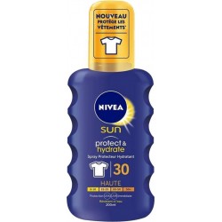 Nivea Sun Spray Protect Et Hydrate FPS30 200ml (lot de 2)