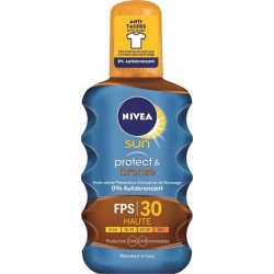 Nivea Sun Spray Protect Et Bronze FPS30 200ML (lot de 2)