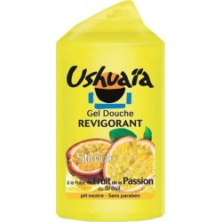 Ushuaia Douche Revigorant Fruit De La Passion 250ml (lot de 3)