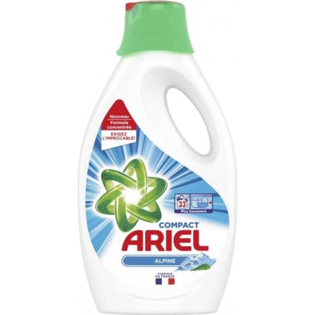 Ariel Liquide Alpine x33 1,815L (lot de 2)