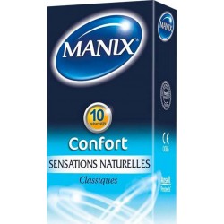 Manix Confort Préservatifs x10 (lot de 2)