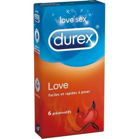 Durex Love Préservatifs x6 (lot de 2)