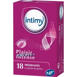 Intimy Plaisir Intense Préservatifs x18 (lot de 2)