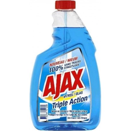 Ajax Vitre Triple Action 750ml (lot de 6)