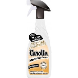 Carolin Spray Multi-Surfaces Savon Noir 650ml (lot de 3)