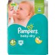 Pampers Couches Baby-Dry T4 Géant (9-18Kg) x41 (lot de 2)