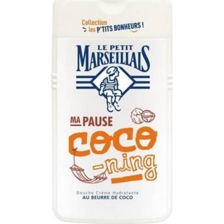 Le Petit Marseillais Douche “Ma Pause Coco-Ning” Au Beurre De Coco 250ml (lot de 4)