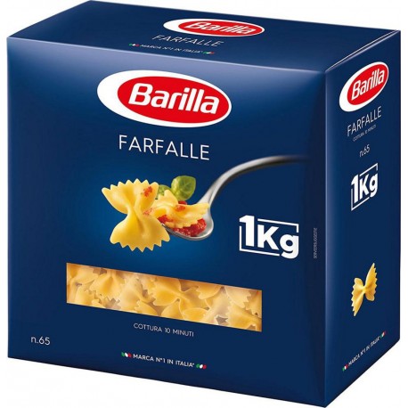 Barilla Farfalle 1Kg (lot de 6)