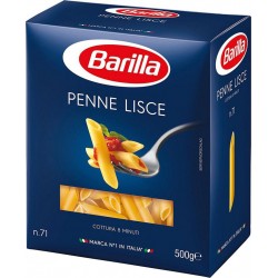 Barilla Penne Lisce 500g (lot de 6)