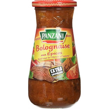 Panzani Sauce Bolognaise aux Épices (lot de 6)