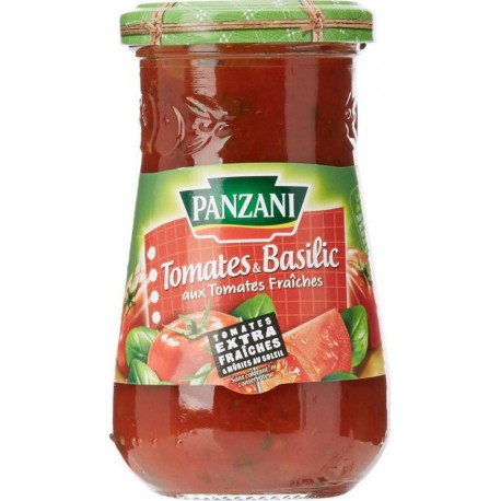 Panzani Sauce Tomates et Basilic (lot de 6)