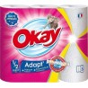 Okay Adapt’ Essuie-tout 3 Rouleaux (lot de 3)