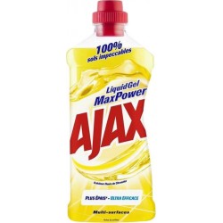 Ajax “LiquidGel MaxPower” Fleurs De Citronnier 750ml (lot de 3)