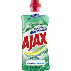 Ajax “LiquidGel MaxPower” Menthe & Eucalyptus 750ml (lot de 3)