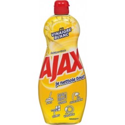 Ajax Gel “Je Nettoie Tout” Vinaigre Blanc & Citron 750ml (lot de 4)