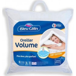 Bleucalin Oreiller Volume coton
