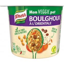 Knorr Mon Veggie Pot Boulghour à l’Oriental 80g (lot de 4)