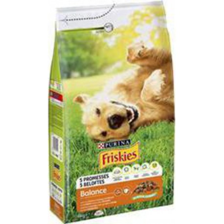 Friskies Croquettes Vitafit Balance Poulet Légumes pour chiens 4Kg