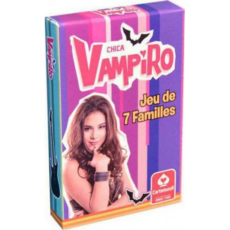 France Cartes Jeu des 7 familles Chica Vampiro - jeu 42 cartes