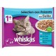 WHISKAS SACHET POISSON 4X100G