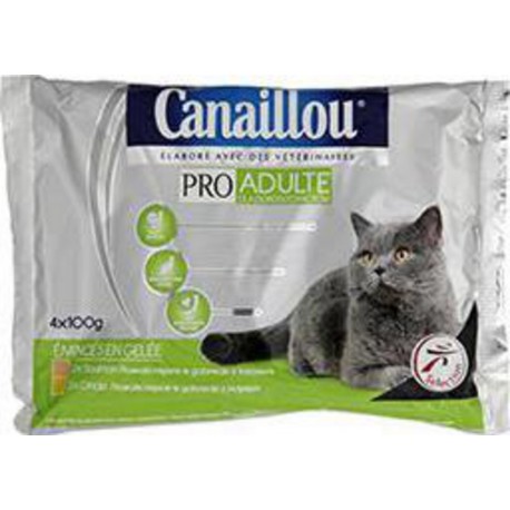 CANAIL POCHON CHAT ADULT4X100G