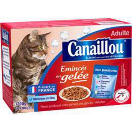 CANAIL SACHET GEL POISS12X100G