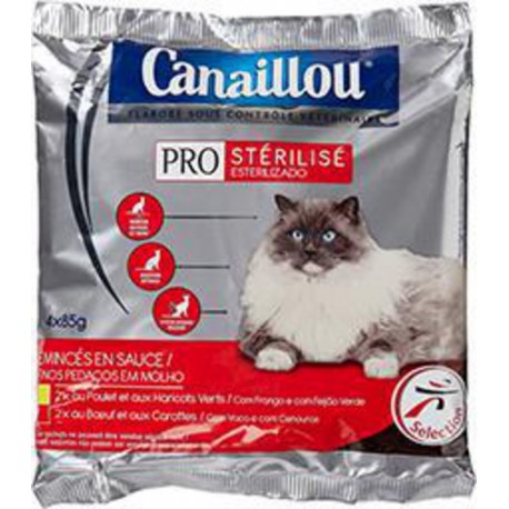 CANAIL POCH.CHAT STERIL.4X85G 3250392777050