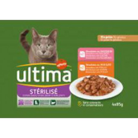 ULTIMA ULT.CT POCH.CHATS STERIL.4X85G