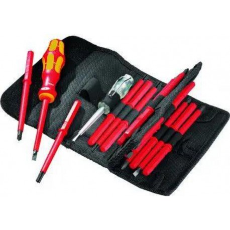 Wera Tournevis multilames isolé Kraftform Kompakt VDE universal 1 (jeu de 16)