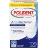 Polident Anti-Bactérien Comprimés Quotidiens 108 Comprimés (lot de 3)